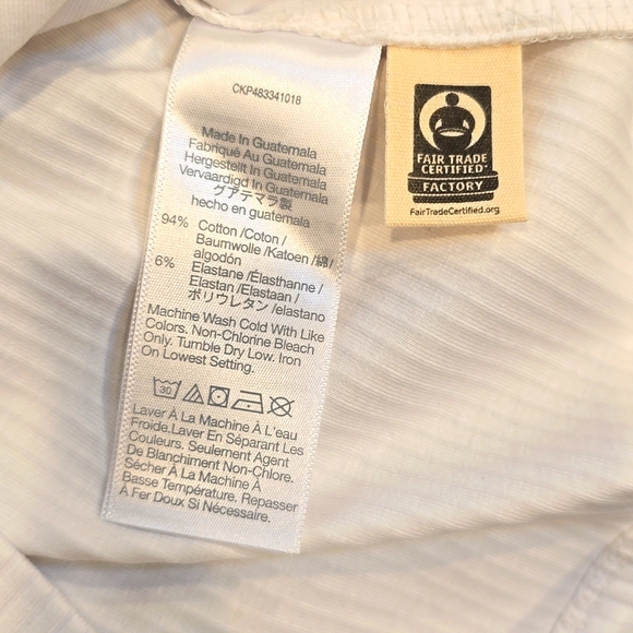 NWT Madewell Highneck Tank in Sleekhold white ribbed tank sleeveless small $38 - Picture 3 of 9